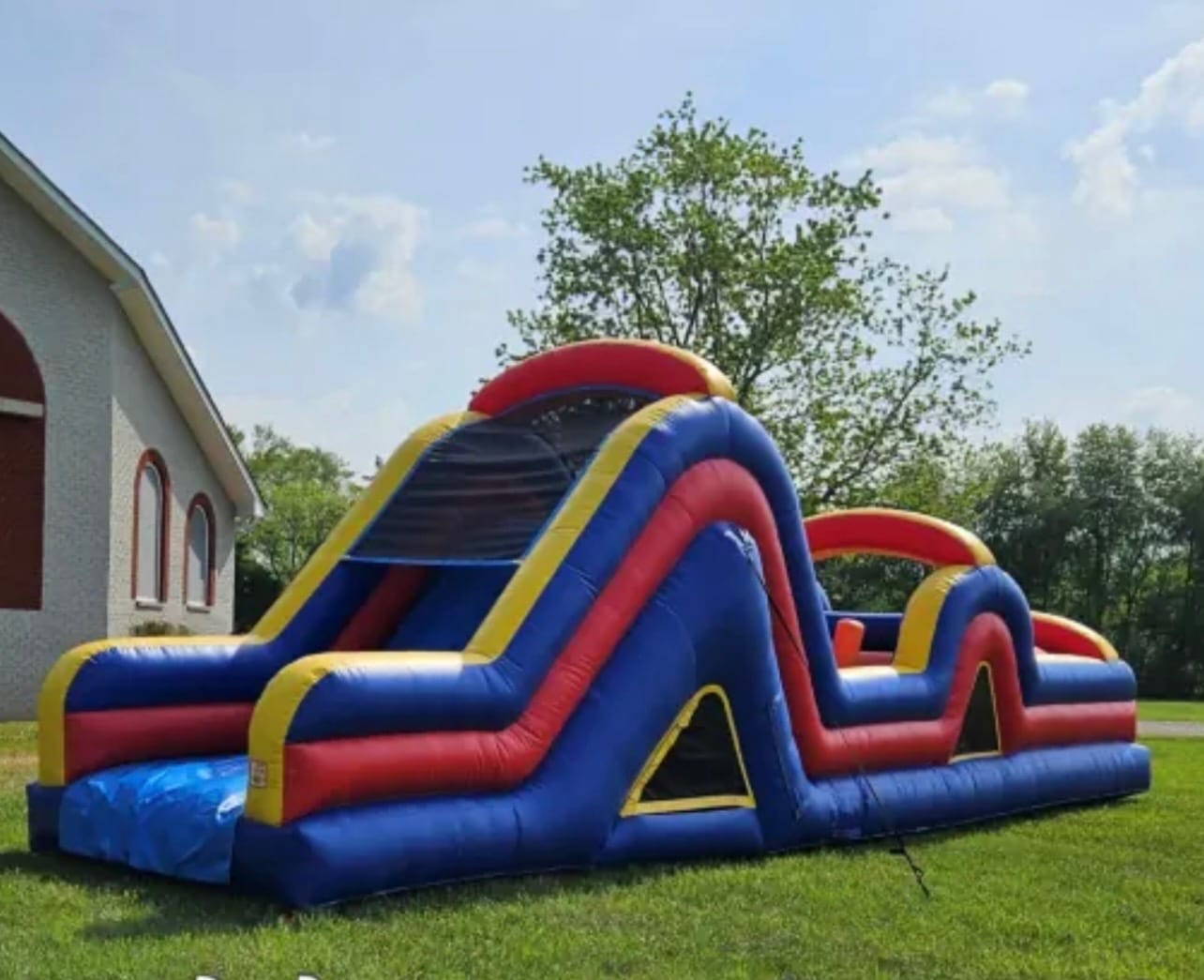 inflatable obstacle course rental