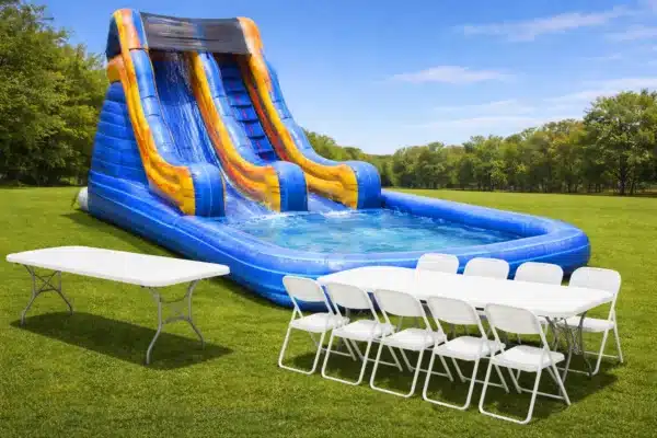 inflatable slide package